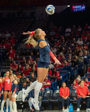 Arizona Wildcats Volleyball Tempe